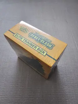 Rebel Clash Elite Trainer Box ETB Sword & Shield Pokemon Factory Sealed - Image 3