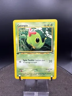 Pokemon TCG - Caterpie - 53/75 - 1ST EDITION - Neo Discovery (2001) - Image 1