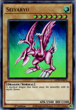 Seiyaryu - GFTP-EN070 - Ultra Rare 1st Edition Yugioh - Image 1
