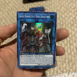 Yu-Gi-Oh Ancient Warriors Oath Double Dragon Lords ROTD-EN048 1st Edition - Image 1