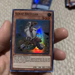 Yu-Gi-Oh Scrap Recycler FIGA-EN051 Super Rare 1st Edition - Image 1