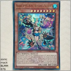 Noh-P.U.N.K. Rising Scale - BLMM-EN050 - Ultra Rare 1st Edition Yugioh - Image 1