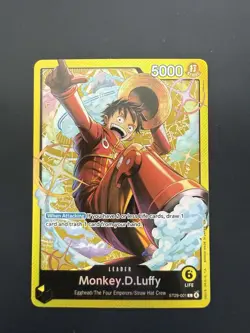 Monkey.D.Luffy (001) ST29-001 Starter Deck 29: Egghead Foil One Piece CCG - Image 1