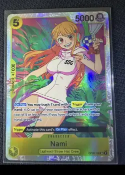 Nami OP08-106 One Piece TCG Two Legends Foil NM! - Image 1