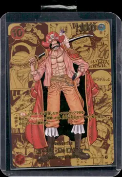 2024 One Piece Japan Emperors New World Gol D Roger Gold Manga Alt Art #OP09-118 - Image 1