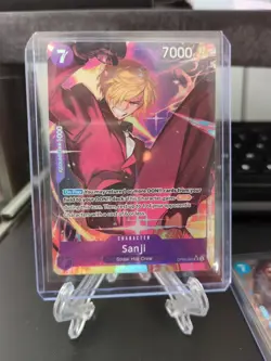 Sanji (065) (Parallel) OP09-065 Emperors in the New World Foil Alt Art One Piece - Image 1