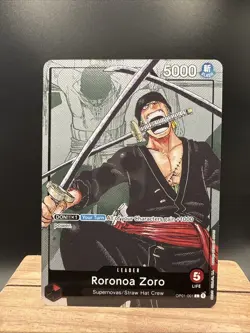 One Piece 25th Anniversary Promo Roronoa Zoro OP01-001 English - Image 1