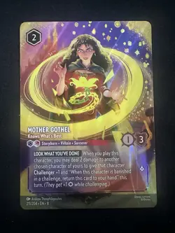 Mother Gothel - Knows What's Best - 211/204 - Enchanted - Disney Lorcana - Image 1