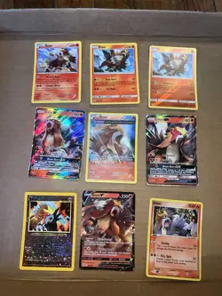 Pokemon Entei Card Lot Vintage WOTC Holo Promo Neo Holo Gx V Legendary Beast NM - Image 1
