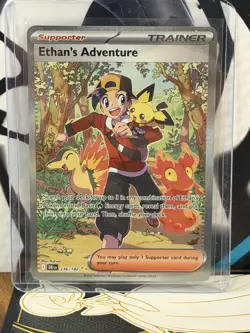 Pokemon card Ethan's Adventure SV10: Destined Rivals #236 SIR Near Mint - Image 1