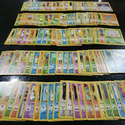 WOTC Pokemon Base Set Card Lot 100+ LP–HP Vintage • Actual Cards Shown - Image 2
