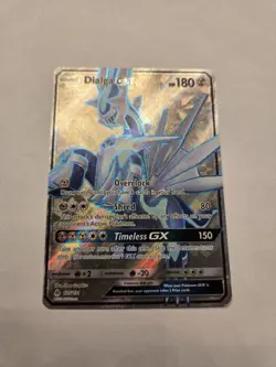 Dialga GX - 125/131 - Pokemon Forbidden Light Sun Moon Full Art Rare Card - Image 1