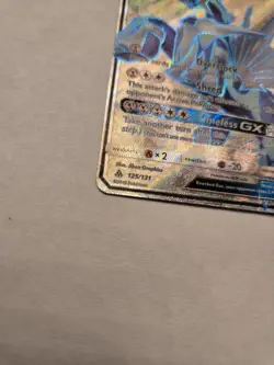 Dialga GX - 125/131 - Pokemon Forbidden Light Sun Moon Full Art Rare Card - Image 3
