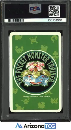 Pokemon 1996 Ditto 132 10 Of Diamonds Pokemon Green Playing Card Japanese PSA 10 - Image 2