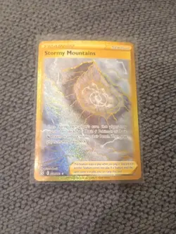 Stormy Mountains 232/203 Secret Rare Evolving Skies Pokemon Card - Image 1