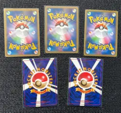 Pokemon Card Lot Pikachu Vintage Old Back Mixed Set 6 Cards Japan Rare - Image 2