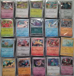 Common/Uncommon Bulk Pokemon Cards. 1,000c (SVI, DRI, SSP, PFL, JTG) - Image 1