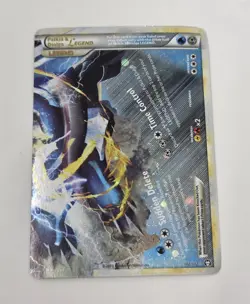 Pokemon Palkia Dialga Legend Bottom Triumphant Card 102/102 READ Corner Crease - Image 1