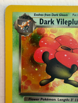 Dark Vileplume 13/82 Team Rocket Holo Rare - Vintage Pokemon Card - Image 2