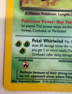 Dark Vileplume 13/82 Team Rocket Holo Rare - Vintage Pokemon Card - Image 4