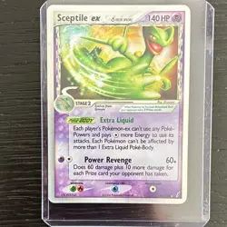 Sceptile ex Crystal Guardians 96/100 Ultra Rare Holo 140HP EX Pokemon Card - Image 1
