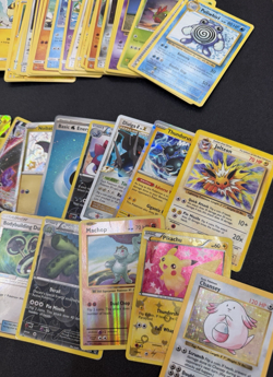 170+ Card Pokemon Lot Heavily Played & Damaged Great 4 Playing Vintage To Modern - Image 4