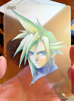 Final Fantasy Art Museum Coca Cola FULL SET x18 Trading Cards FF7 FF8 NM FFII - Image 3