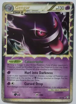 Gengar (Prime) Pokemon Triumphant 94/102 Holo Pokemon TCG Card - Image 1