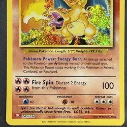 Charizard 003/034 Holo Classic Collection Trading Card Game Classic CL Pokemon - Image 3