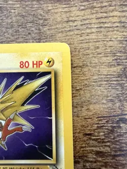 Never Played Zapdos 30/62 Fossil Rare 1999 Vintage Pokemon TCG Card NM/NP - Image 5