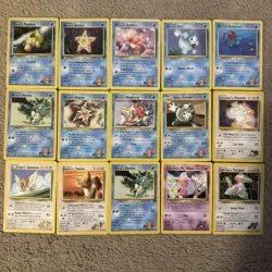 Authentic Vintage Pokemon Cards No Holos Included - Image 1