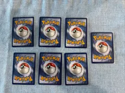Lot Of 7 Full Art English Pokemon Cards - Image 2