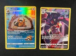 Bibarel & Malamar - Pokemon TCG - 2 Card Lot (Full Art Ultra Rare Gallery Holo) - Image 1