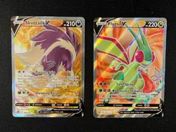 Skuntank & Flygon - Pokemon TCG - 2 Card Lot (Full Art Ultra Rare V Holo) - Image 1