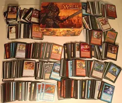 Vintage 1995-98 MTG Magic the Gathering Revised to Urza 1000 Card Collection Lot - Image 1