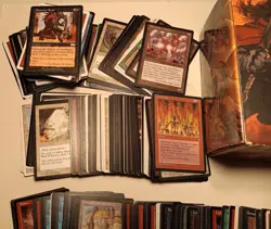 Vintage 1995-98 MTG Magic the Gathering Revised to Urza 1000 Card Collection Lot - Image 4