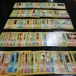 WOTC Pokemon Base Set Card Lot 100+ LP–HP Vintage • Actual Cards Shown - Image 2