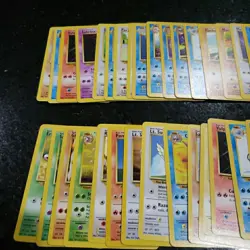 WOTC Pokemon Base Set Card Lot 100+ LP–HP Vintage • Actual Cards Shown - Image 5