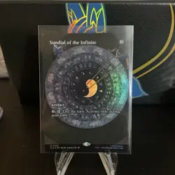 Sundial of the Infinite (Borderless) Avatar: Foil - Image 1