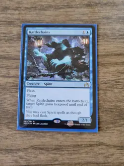 RATTLECHAINS magic the gathering mtg NM/M Shadows Over Innistrad SOI spirit - Image 1