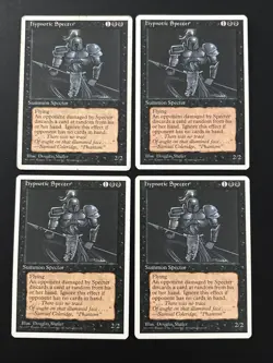 4x Hypnotic Specter MTG Core Set 4th Edition Magic - Image 1