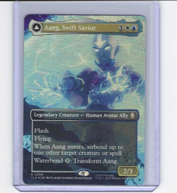 Magic MTG Avatar The Last Airbender Aang Swift Savior Borderless Foil R0295 - Image 1