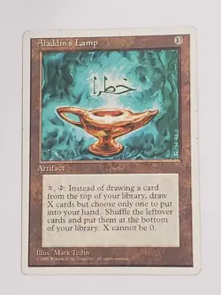 MTG Aladdin's Lamp (4th Edition/Artifact/R) - BGM - Image 1