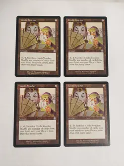 MTG Playset 4x Credit Voucher (Mercadian Masques/Artifact/U) - BGM - Image 1