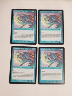 MTG Playset 4x Iridescent Drake (Urza's Destiny/Blue/U) - BGM - Image 1