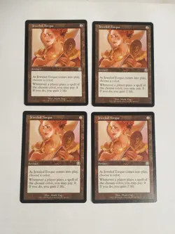 MTG Playset 4x Jeweled Torque (Mercadian Masques/Artifact/U) - BGM - Image 1