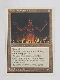 MTG Colossus of Sardia (4th Edition/Artifact/R) - BGM - Image 1