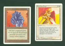 GAUNTLET OF MIGHT and GUARADIAN ANGEL UNLIMITED Magic the Gathering - Image 1