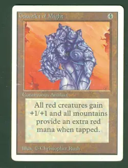 GAUNTLET OF MIGHT and GUARADIAN ANGEL UNLIMITED Magic the Gathering - Image 3