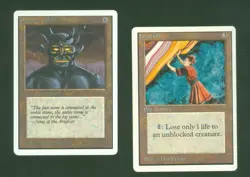 FORCE FIELD and OBSIANUS GOLEM UNLIMITED Magic the Gathering - Image 1